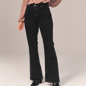 Abercrombie Curve Love High Rise Flare Jeans